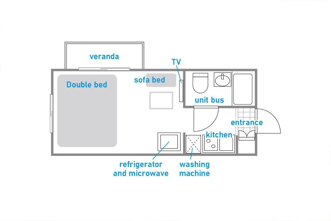 Apartmán Sc Kameari 911 Prefektura Tokio